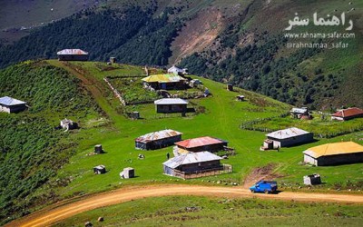 گردنه الماس؛ دنج ترین جاذبه گردشگری گیلان